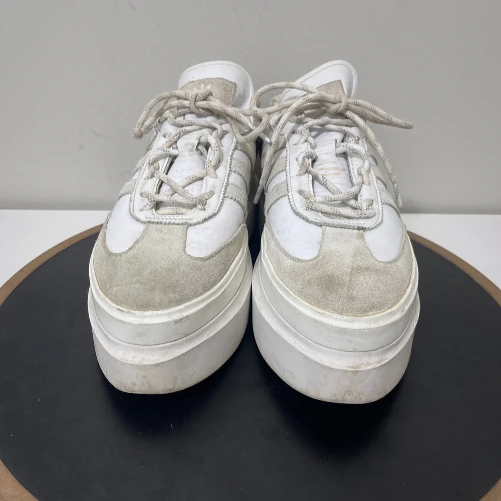 Adidas Ivy Park Super Super Sleek Women 10.5 Platform White Off White Streetwear